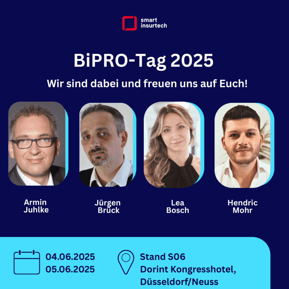 BiPRO-Tag 2025: Wir freuen uns auf Sie! - Smart InsurTech